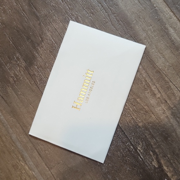 Rare Hammitt Nash Redwood Lizard Leather Clutch Wristlet Brushed Gold Hardware - Picture 15 of 15